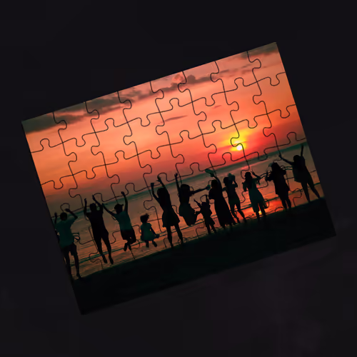 Puzzle Hűtőmágnes